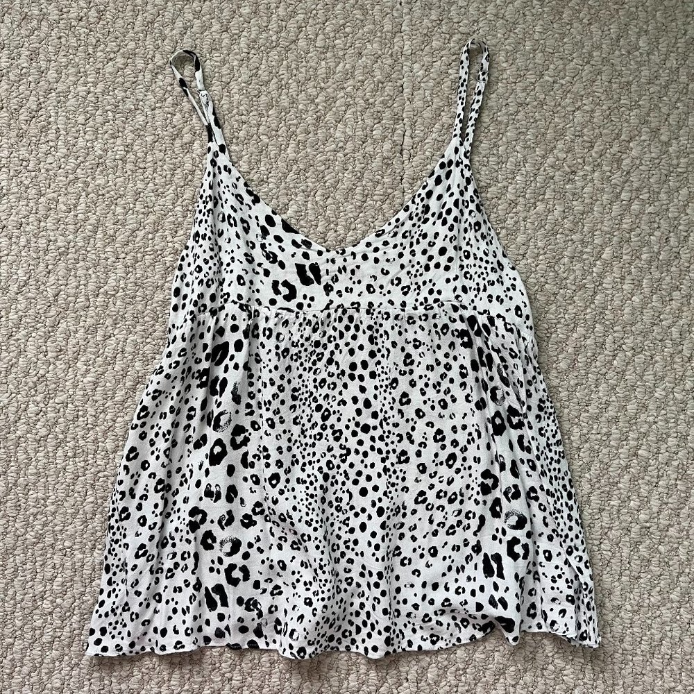 Cheetah Print Babydoll Cami